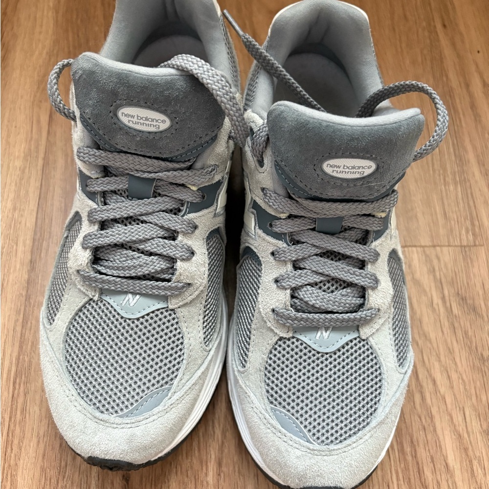 New Balance Light Gray Athletic Shoes
